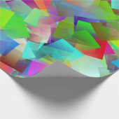 ネオンスクウェア包装紙 ラッピングペーパー (角)