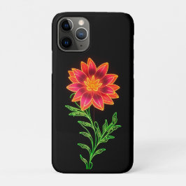 ネオンスタイリッシュフラワー iPhone 11 PROケース