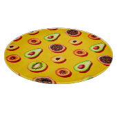 ネオンスタイリッシュフルーツ柄 カッティングボード (角)