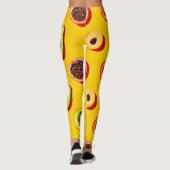 ネオンスタイリッシュフルーツ柄 レギンス (裏面)