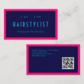 ネオンスタイルによって着色されるカバー 名刺 (正面/裏面)