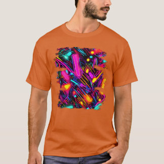 ネオンスタイルUVグロー パーティーライブ 楽しい Tシャツ