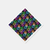 ネオンスターオンブラック スタンダードカクテルナプキン (角)