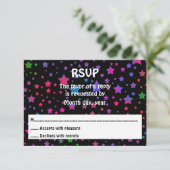 ネオンスターズRSVP 出欠カード (スタンド正面)
