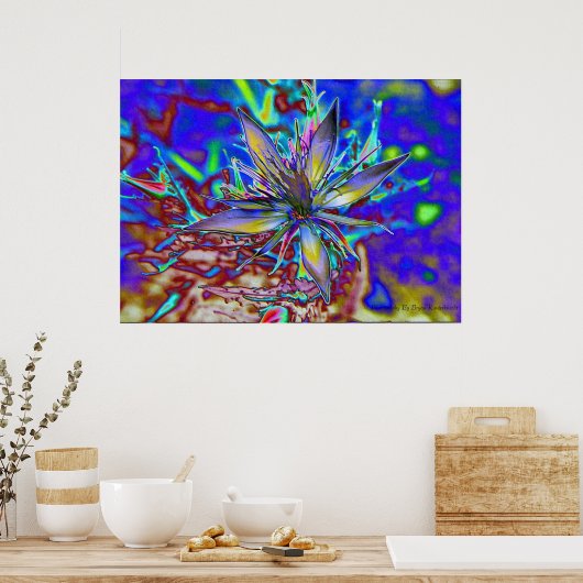 ネオンスター ポスター (キッチン)