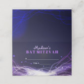 ネオンスタ白熱［赤熱］光を放つーズバルミツワー·シーティングエスコート プレイスカード (外部開封)