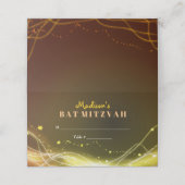 ネオンスタ白熱［赤熱］光を放つーズバルミツワー·シーティングエスコート プレイスカード (外部開封)