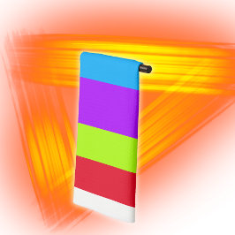 ネオンストライプカラフルズ | キッチンタオル