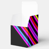 ネオンストライプズブラックパーティーフェイスボックス フェイバーボックス (オープン)
