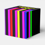 ネオンストライプズブラックパーティーフェイスボックス フェイバーボックス (裏面サイド)