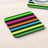 ネオンストライプ コースター (左側)