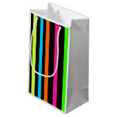 ネオンストライプ スモールペーパーバッグ (裏面アングル)