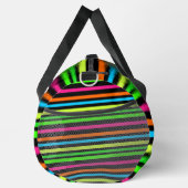 ネオンストライプ ダッフルバッグ (右)