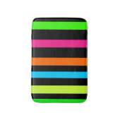 ネオンストライプ バスマット (正面縦)