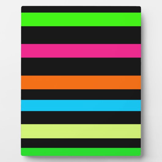 ネオンストライプ フォトプラーク (正面)