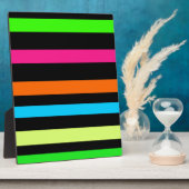 ネオンストライプ フォトプラーク (側面)