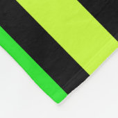 ネオンストライプ フリースブランケット (角)