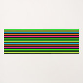 ネオンストライプ ヨガマット (裏面(横))