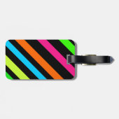 ネオンストライプ ラゲッジタグ (裏面横)