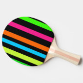 ネオンストライプ 卓球ラケット (横)