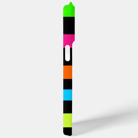 ネオンストライプ Case-Mate iPhoneケース (裏面 / 右)