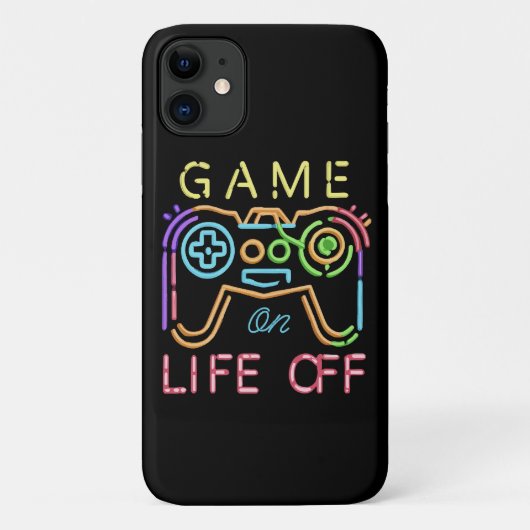 ネオンストリップスの輝きを失った日常 Case-Mate iPhoneケース (裏面)