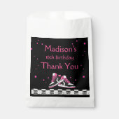 ネオンスニーカー誕生日グリッター フェイバーバッグ (正面)