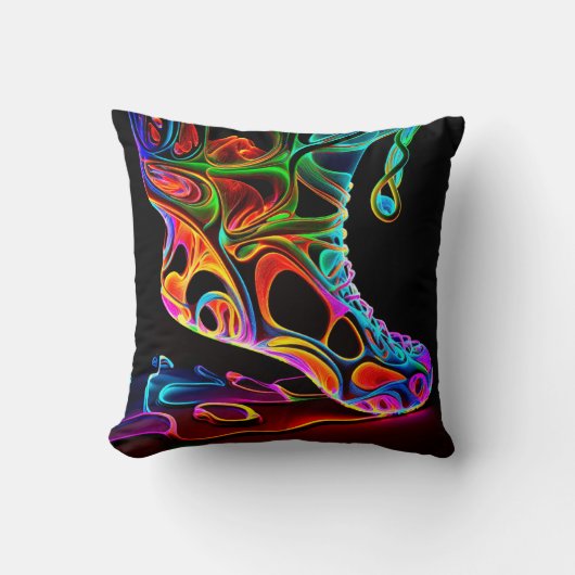 ネオンスニーカー クッション (正面)