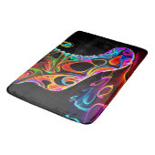 ネオンスニーカー バスマット (アングル)