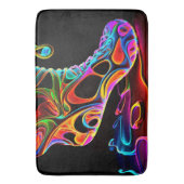 ネオンスニーカー バスマット (正面縦)