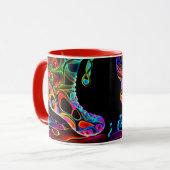 ネオンスニーカー マグカップ (正面左)