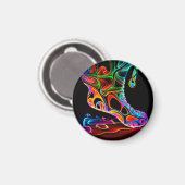 ネオンスニーカー マグネット (正面/裏面)