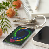ネオンスネーク キーホルダー (正面右)