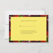 ネオンスパイラル射撃、 発砲星色バースト 出欠カード (裏面)