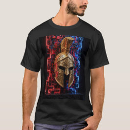 ネオンスパルタンエクストラ3Dモザイクデザイン Tシャツ