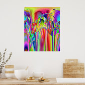 ネオンスプラッシュ ポスター (キッチン)