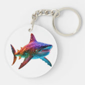 ネオンスペクトラムサメ キーホルダー (裏面)