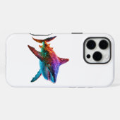 ネオンスペクトラムシャーク iPhoneケース (裏面横)