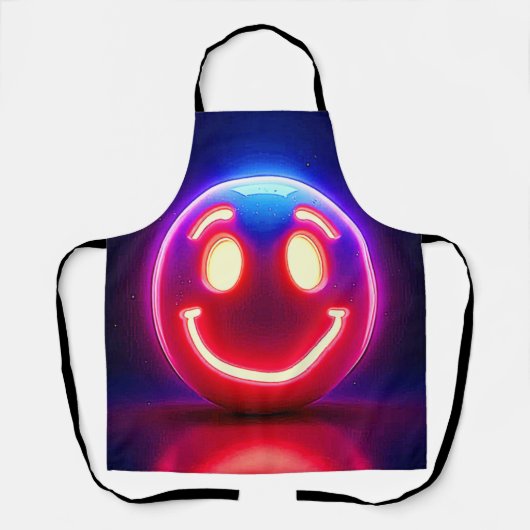 ネオンスマイル:ハッピーグロー エプロン (正面)