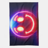 ネオンスマイル：ハッピーグロー キッチンタオル (縦)