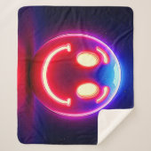 ネオンスマイル：ハッピーグロー シェルパブランケット (正面)