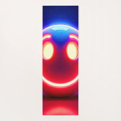 ネオンスマイル：ハッピーグロー ヨガマット (裏面)