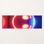 ネオンスマイル：ハッピーグロー ヨガマット (正面(横))