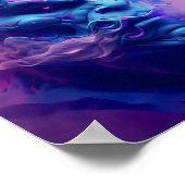 ネオンスモークデーモンソウルスカル ポスター (角)