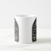 ネオンスリーピングベアーダンスミシガン コーヒーマグカップ (中央)