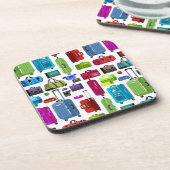 ネオンスーツケース コースター (左側)