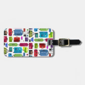 ネオンスーツケース ラゲッジタグ (正面横)