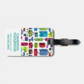 ネオンスーツケース ラゲッジタグ (裏面横)