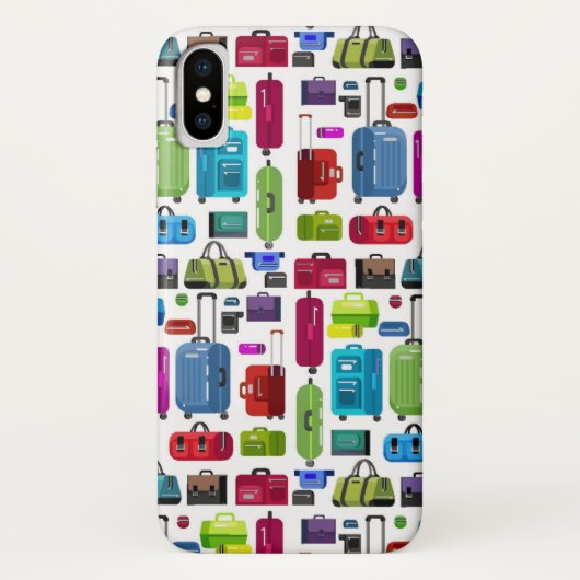 ネオンスーツケース Case-Mate iPhoneケース (裏面)