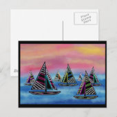 ネオンセイルズ・イン・ザ・サン ポストカード (正面/裏面)